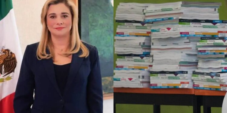 200 centros de recogida de libros de texto: Maru Campos