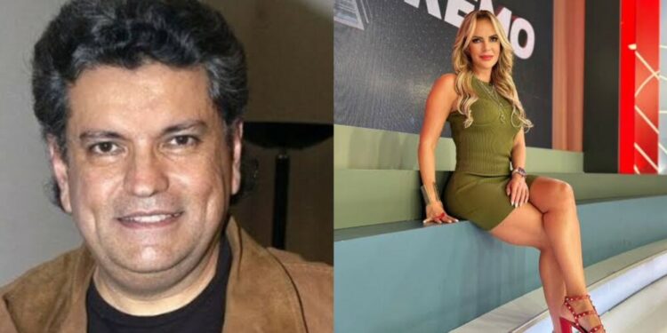 Aline Hernández y Sergio Andrade