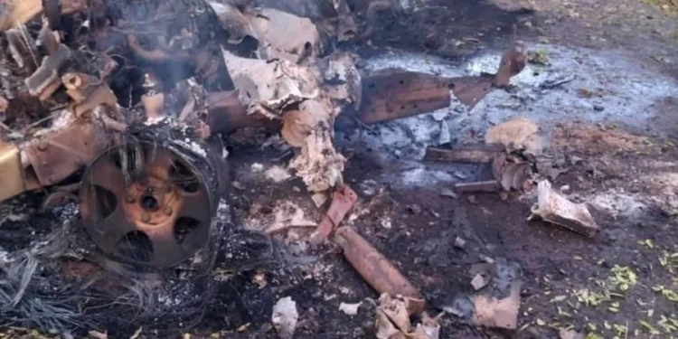 Camión Incendio Jornaleros Limón Apatzingán