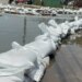 Colocan 3 mil bolsas de arena en presa El Ángulo