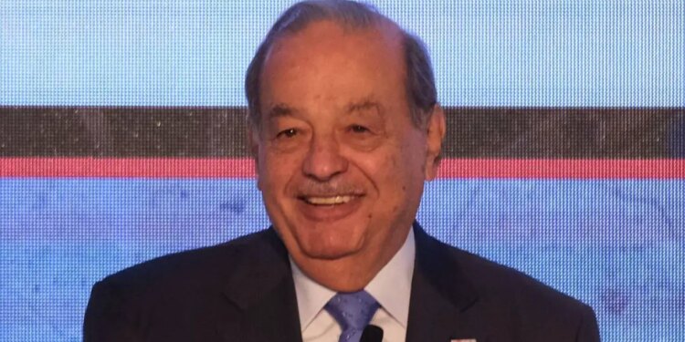 Encuentro entre Carlos Slim y AMLO en Palacio Nacional