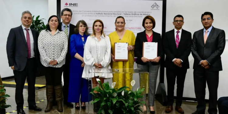 INE acuerda impresión de boletas electorales 2024
