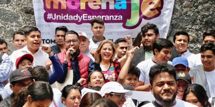 Lanza Lucy Meza agrupación juvenil morenaje
