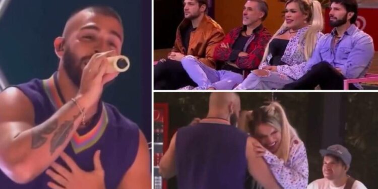 Manuel Turizo le canta a Wendy Guevara en su cumple y bailan pegaditos en LCDLFM: Nicola, llegó tu tormento