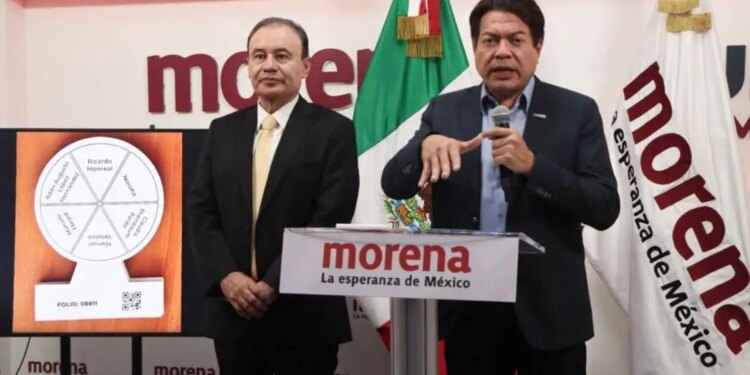 Morena muestra boleta clave para elección presidencial.