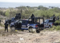 Policías secuestrados en Villa Hidalgo.