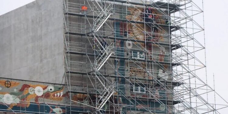 Preservarán murales del centro SCOP; contrato millonario