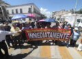 Protestan en Chihuahua por libros de texto.