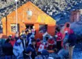 Rescatan cuerpos de alpinistas fallecidos en el Pico de Orizaba.