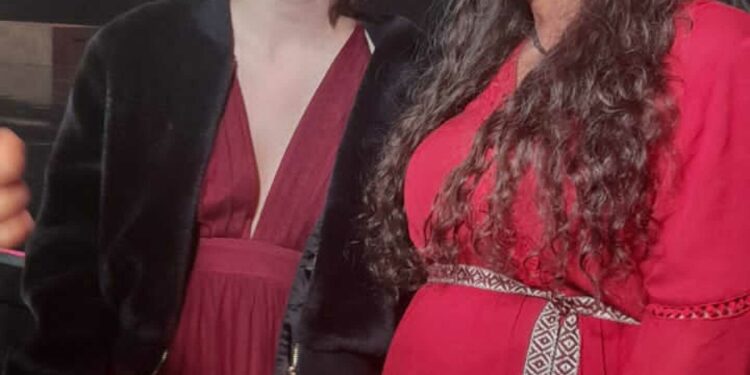 Cynthia y su hija