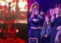 Sergio Mayer y su familia en fiesta del "infierno"