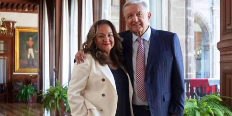 AMLO y Sanjuana Martínez sobre Notimex