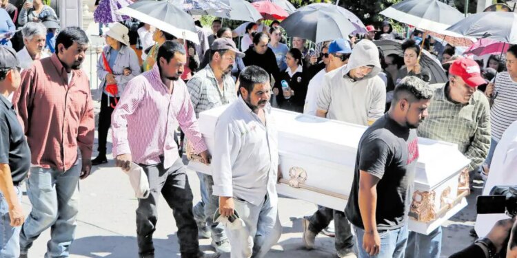 Adiós a jóvenes asesinados en Zacatecas