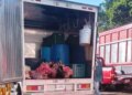La carne se transporta en