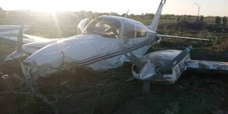 Choque mortal de avionetas en Durango