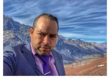 Teodoro Ernesto Lavin Sodi en el Aconcagua