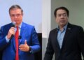 Ebrard y Delgado discrepan en Morena.