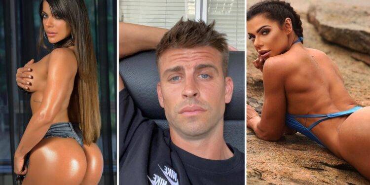 Ella es la modelo a la que Piqué le mandaba nudes