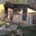 Escuela incendiada por sujetos armados en Oxchuc