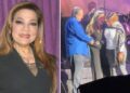Ángela Carrasco se desvanece a sus 72 años en pleno concierto