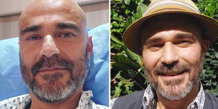 Carlos Torres reaparece a dos meses de haber sido operado de cáncer