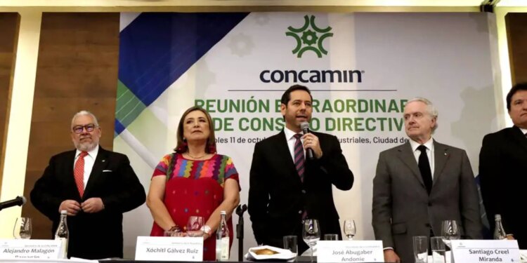 Concamin insta a unir a candidatas 2024