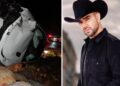 Edwin García sufre aparatoso accidente en carretera
