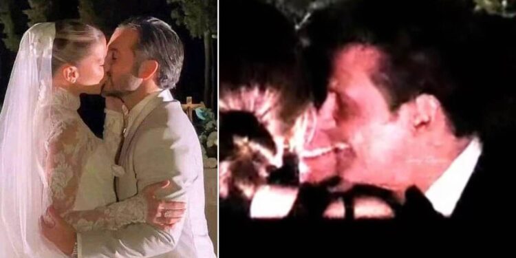 Primeras imágenes de Luis Miguel conmovido en la boda de Michelle Salas