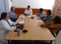 Sostienen reunión de trabajo director de la CMF Cuernavaca, jefe y subjefa UADyCS de la representación estatal del ISSSTE