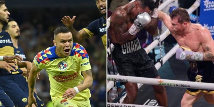 TUDN noquea a la competencia con pelea del Canelo y partido entre América y Pumas