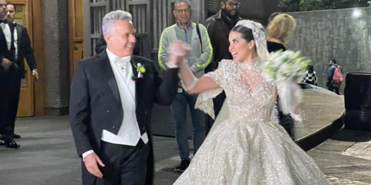 Alexis Ayala y Cinthia Aparicio se casaron en la Basílica de Guadalupe: FOTOS Y VIDEO