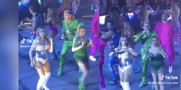 Karla Díaz estalla contra reportero que le preguntó por los bailes 'flojos' del 90's Pop Tour