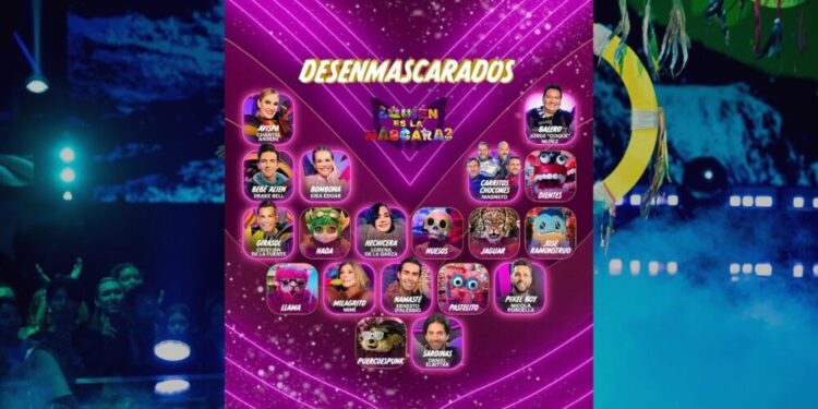 Quién es la máscara 2023 personajes