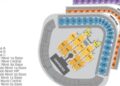 Mapa del estadio móbil super para el concierto de rbd