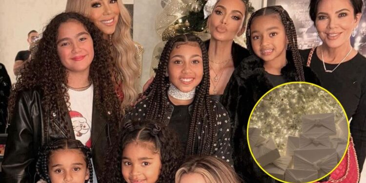 Así es como las Kardashian envuelven sus regalos de Navidad