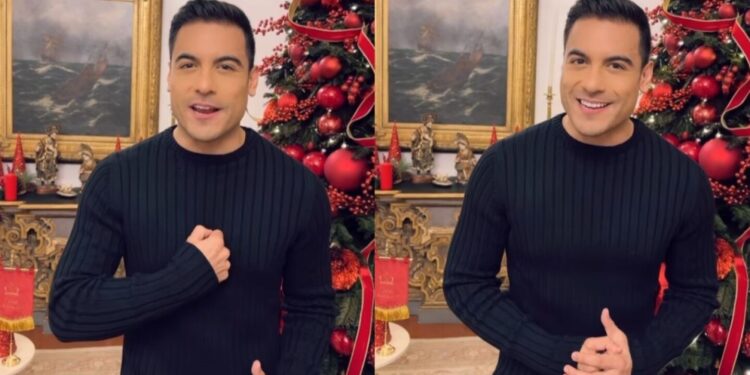 Carlos Rivera manda mensaje de Navidad pese a las críticas por su árbol navideño junto a Cynthia Rodríguez