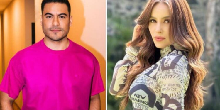 Cynthia Rodríguez y Carlos Rivera reciben duras críticas por su árbol de Navidad