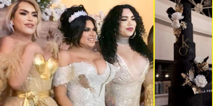 El extravagante precio del pastel de bodas de Kimberly 'La más preciosa', ¿cuánto costó?