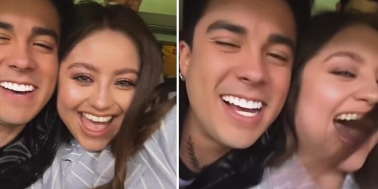 Karol Sevilla se le declara a Mario Bautista