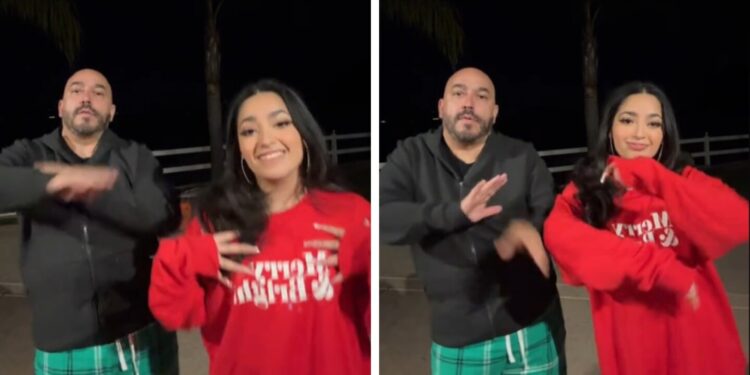 La hija de Lupillo Rivera compartió un video de él bailando y estallaron las críticas en redes sociales