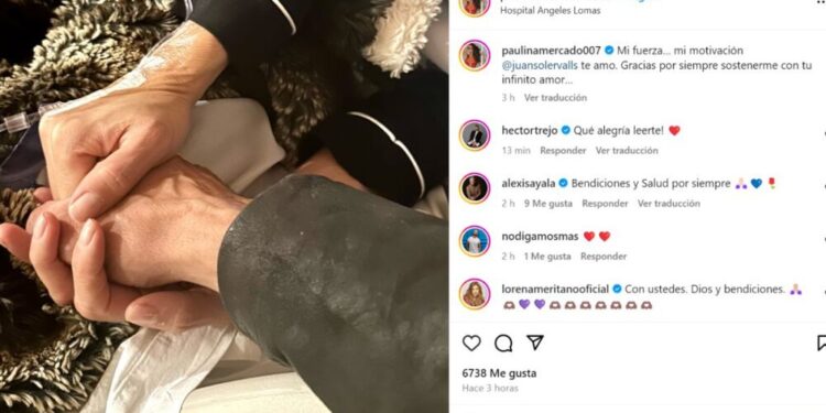 Paulina Mercado salió de su operación con éxito