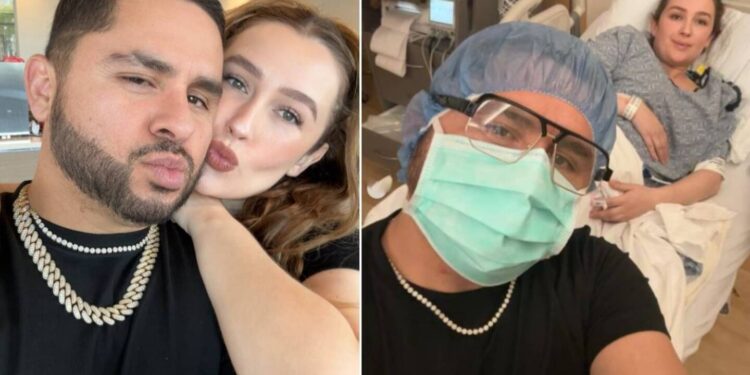 Nace la cuarta hija de Larry Hernández y Kenia Ontiveros