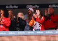 Talylor swift apoyando a su novio Travis Kelce en el partido del 17 de diciembre