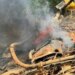 Tragedia en Cuautla: caída del helicóptero.
