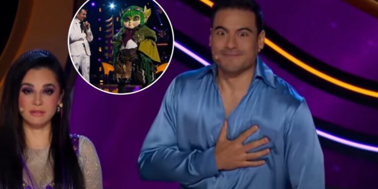 Carlos Rivera se sorprende por la identidad de Hada en Quién es la Máscara