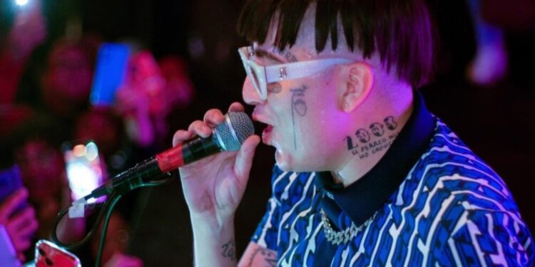 Dani Flow tiene varios tatuajes en la cara