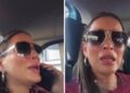 Adriana Fonseca rompe en llanto al sufrir agresión de un taxista de aplicación en CDMX: VIDEO