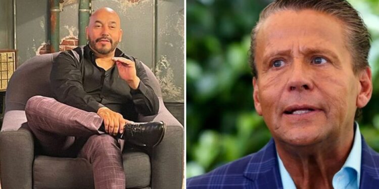 Así fue el tenso reencuentro de Alfredo Adame y Lupillo Rivera en La Casa de los Famosos