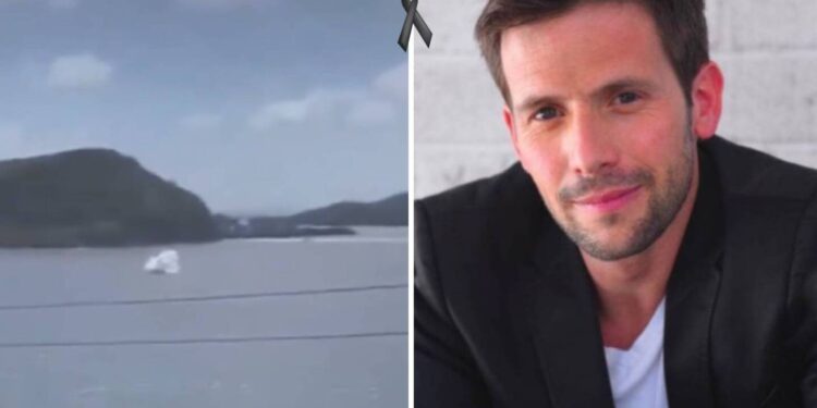 Esta es la última foto de Christian Oliver antes de morir con sus hijas en trágico accidente aéreo