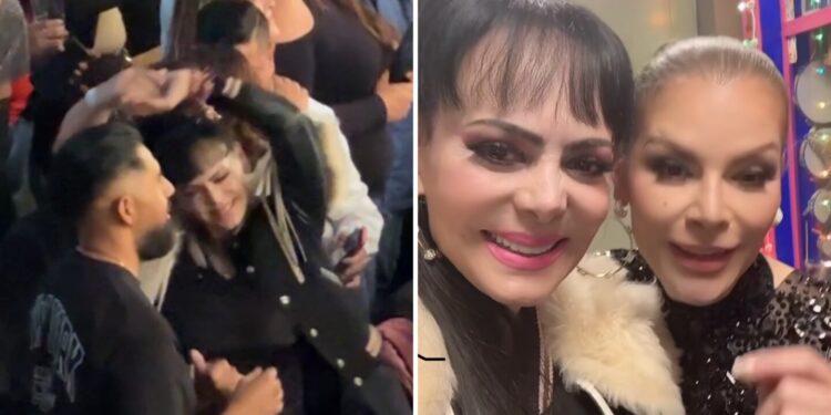 Maribel Guardia sale a bailar en concierto y divide opiniones